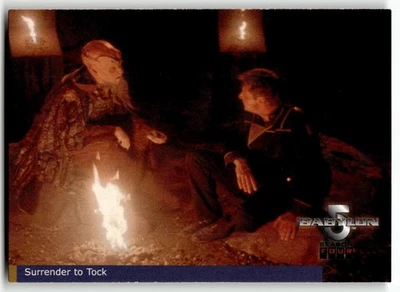 1998 Fleer Babylon 5 Season 4 #73 Surrender to Tock - Image 1 of 4