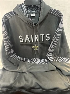 NFL Team Apparel New Orleans Saints Hoodie Sweatshirt XL - Picture 1 of 16