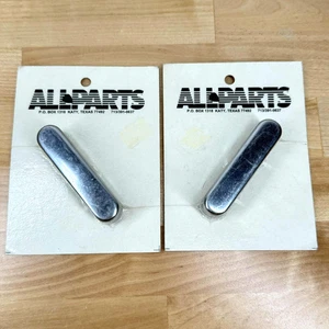 (2) Cubierta de pastilla Telecaster Allparts PC 0954-010 cromada para Tele Neck NUEVO - Imagen 1 de 7