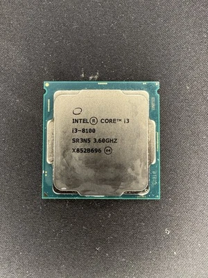 Intel Core i3-8100 (4x 3.60GHz) CPU Sockel 1151 #315998 - Bild 1 von 2