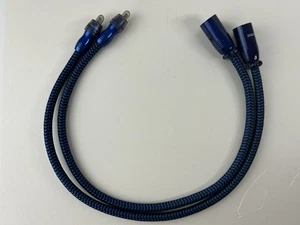 AudioQuest Diamondback coppia cavi da XLR a RCA .5m 1' 8" interconnessione bilanciata - Foto 1 di 9