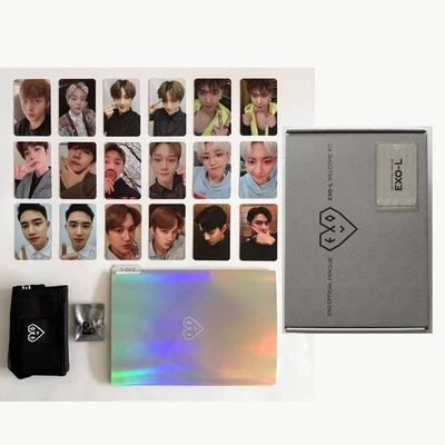 EXO EXO-L Official Fan Club Kit Photocard Photo Pouch + Full Set - Image 1 of 3