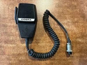 Vintage Cobra Hand Held CB Radio Microphone 4 Pin Coffin Style Untested Mic OEM - Zdjęcie 1 z 13