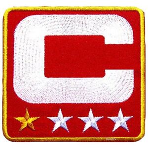 SUPER BOWL XLVII SAN FRANCISCO 49ERS JUSTIN SMITH CAPT. ONE-⭐ iron-on C-PATCH