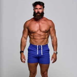 NWT Royal Blue Ignite Men’s Bathing Suit Size Large Beach Surf Swim Fest Shorts - Picture 1 of 11