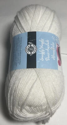 LOOPS & THREADS SNUGGLY WUGGLY. -1pk. WHITE. I Combine Shipping, See Details - Image 1 of 4