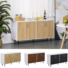 Buffet Sideboard Kitchen Dining Storage Bar Cabinet with Adjustable Shelves