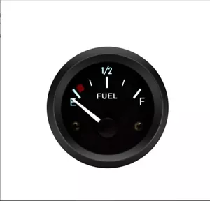 2" 52mm Universal Fuel Level Gauge E-1/2-F Pointer Fuel Meter 240-33 ohm12V - Picture 1 of 5