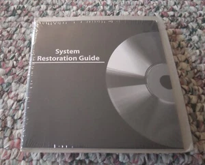 System Restoration Guide CDs Brandneu Versiegelt - Bild 1 von 1