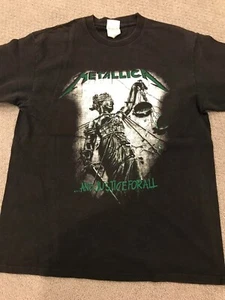 METALLICA And justice for all concert tour shirt - Picture 1 of 5