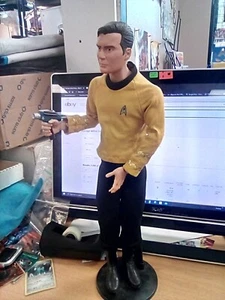 Figura de acción parlante de 19" Star Trek: *Cpt Kirk* (con soporte), cómic de diamantes 2008 - Imagen 1 de 6