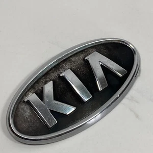 2010-2013 Kia Soul Emblem Logo Badge Symbol Rear Tailgate Trunk Chrome - Picture 1 of 11
