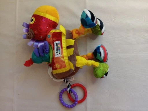 LAMAZE BEBÉ JUGUETE BURRO DE PELUCHE MORDEDOR Sir Prance ACTIVIDAD SONAJERO CABALLO Colorido Foto 1 de 4