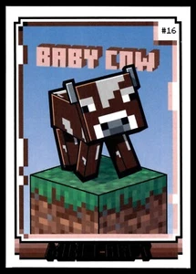2024 Panini Minecraft #16 Baby Cow Base Set - Picture 1 of 2