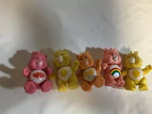 Care bear vintage 80’s figure 3” cheer sunshine bear Lot 5 - Picture 1 of 2