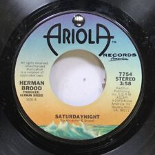 Rock 45 Herman Brood - Samstag Nacht / Back (IN Y' R Liebe) Auf Ariola Records