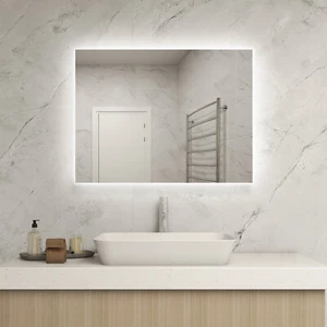 450W Badspiegel Beleuchtung Wand Badezimmerspiegel Heizung Spiegel Lichtspiegel - Bild 1 von 10