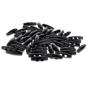 50 Pieces Wood Sawing Horn Tongs Cloth Accessories 2 Holes - Picture 1 of 20