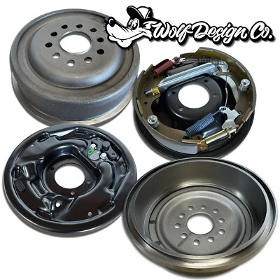 9" Ford Bolt-On 11" Drum Brake Kit - 9 Inch - Big Ford New-Style Torino 3/8 Ends - Image 1 of 4