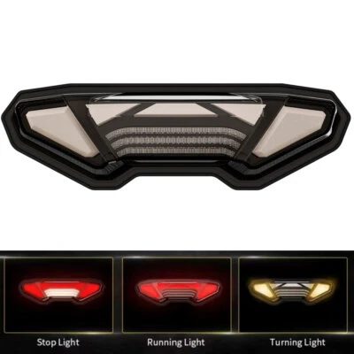 Luz trasera LED intermitente intermitente de señal de giro para motocicleta para Yamaha FZ-09 2014 2015 2016 Foto 1 de 4