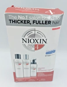 NIOXIN System 4 Hair Kit - Shampoo &Conditioner 300ml, Treatment 100ml S51B - Picture 1 of 16