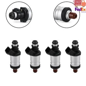 4PCS Fuel Injectors 06164P2J000 Fit Acura Fit Integra Accord Civic EX SI VTEC A - Picture 1 of 13