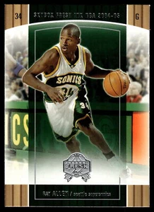SkyBox Fresh Ink #16 2004-05 Ray Allen Seattle SuperSonics - Imagen 1 de 2