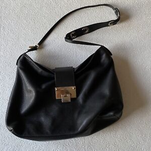 Jimmy Choo Black Leather Handbag