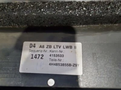 2014 Audi A8 OEM передняя левая качающаяся панель молдинг незначительный износ - Изображение 1 из 4