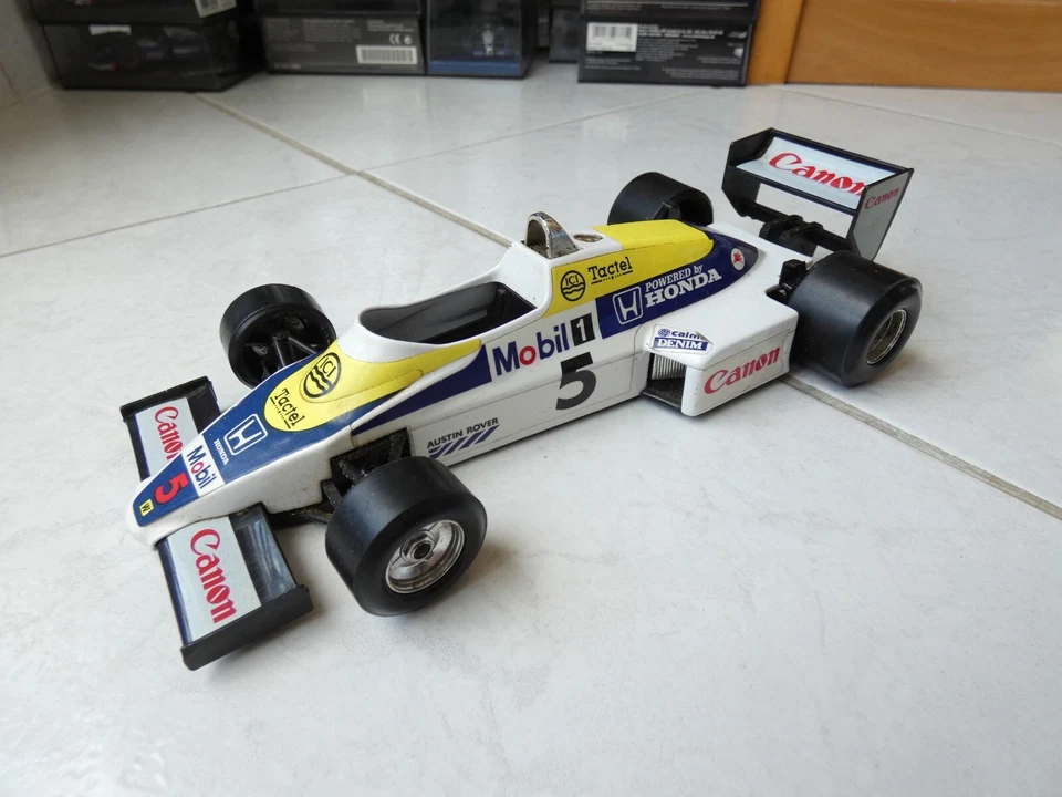 Williams Honda FW08 Nigel Mansell #5 1/24 Bburago Burago F1 Formula 1 - Immagine 1 di 2