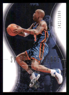 2003-04 SP Authentic #106 Stephon Marbury SPEC /3999 - Image 1 of 2