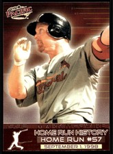 1998 Pacific Home Run History 13 Mark McGwire  Cardinals  Baseball Card