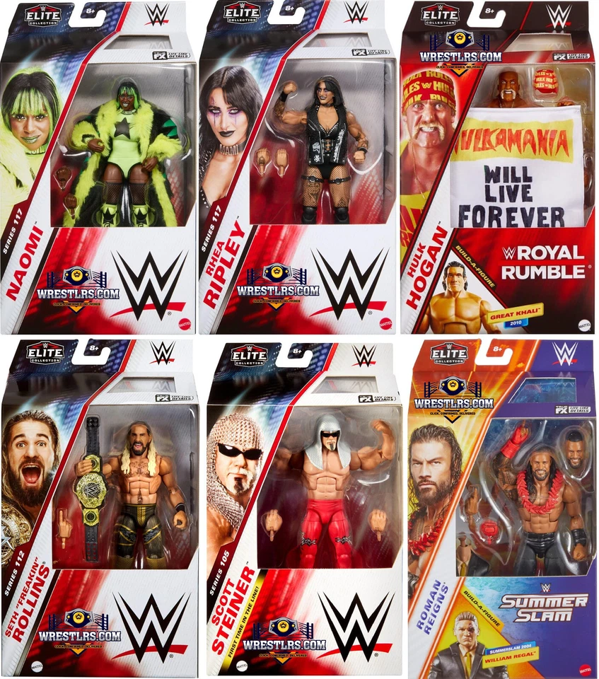 WWE Elite Series Figures - In Stock - Shippping Combines - Brand New - Image 1 of 1