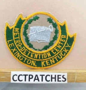 LEXINGTON, KENTUCKY METRO DETENTION CENTER CORRECTION (POLICE) SHOULDER PATCH KY - Picture 1 of 2