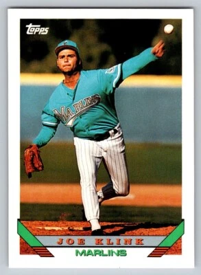 1993 Topps Traded - #95T Joe Klink - Image 1 of 2