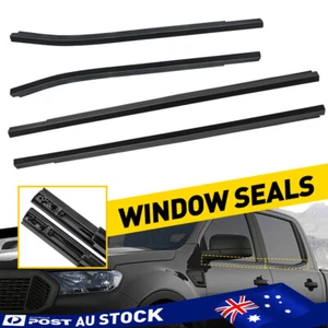 4PCS FOR FORD RANGER 2012-21 WINDOW SEALS AB3926201A38AE 39AE AB3Z2625554F 55E - Picture 1 of 14