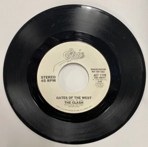 The Clash Gates of the West - 7” Vinyl Record Single Original 1979 US Promo - Picture 1 of 3