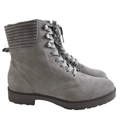 Spledid Sadie Suede Lug Sole Boots in Stone Size 8M - Image 1 of 4