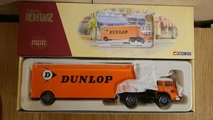 Corgi EX70904 Renault JL20 & Trailer DUNLOP Ltd Edition No. 0004 of ONLY 1500 - Picture 1 of 3