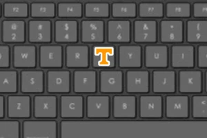 University of Tennessee Volunteers - Keyboard Sticker Decal Free Shipping - Picture 1 of 2
