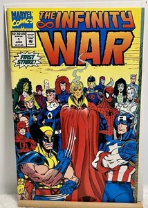 THE INFINITY WAR "FIRST STRIKE" #1 1992 - Picture 1 of 20
