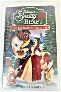 Walt Disney's Beauty and the Beast: The Enchanted Christmas VHS Tape - Picture 1 of 3