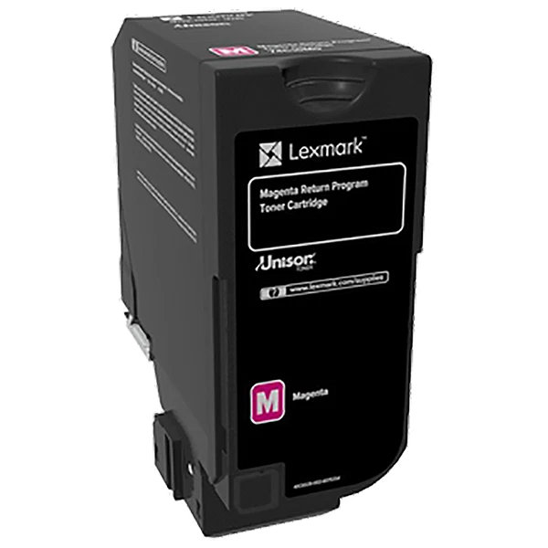 Lexmark 74C10M0 Toner Cartridge for CX725DE Printer - Magenta