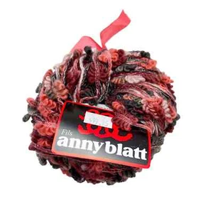 New Annyblatt Wool Polyamide Textured Yarn 50g Pink Gray France - Picture 1 of 7