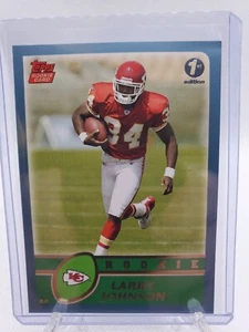 2003 topps 1st edition Larry Johnson card # 365 chiefs rookie - Picture 1 of 2