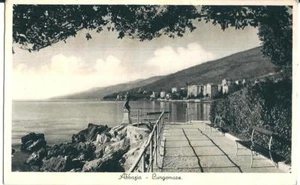 cr 068 1935 ABBAZIA (Istria-Croazia) Lungomare - VG FP -Ed. Tomasic Abbazia - Imagen 1 de 2
