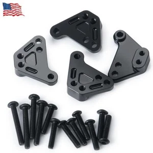 4 piezas montaje en torre de choque frontal y trasero CNC para 1/10 radiocontrol Maxx WideMaxx pequeño X - Imagen 1 de 9
