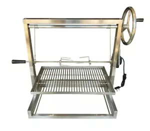 Santa Maria Brick BBQ DIY Cooking Grill Argentinian Adjustable Heights - Picture 1 of 10