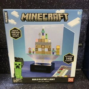 Paladone Minecraft Build a Level Light Customizable Desk Lamp - With Over 140 - Picture 1 of 3