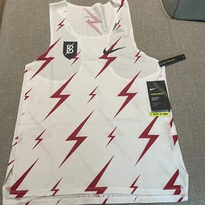 Nike Aeroswift Bowerman Track Club Slim Fit Singlet Size Men's Small CW1257 100 - Picture 1 of 6